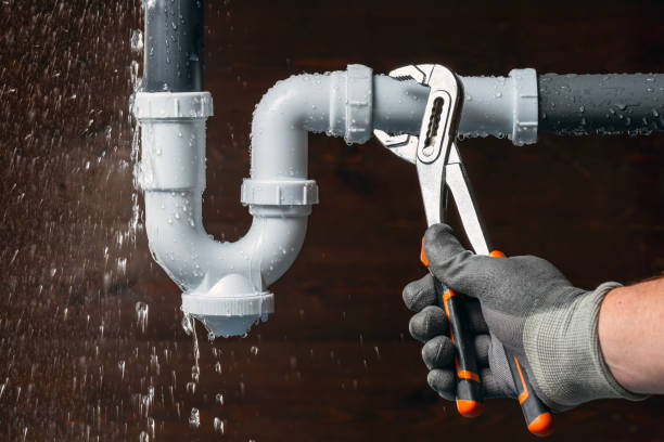 Professional Sewer Line Repair technician working in Marion, MS